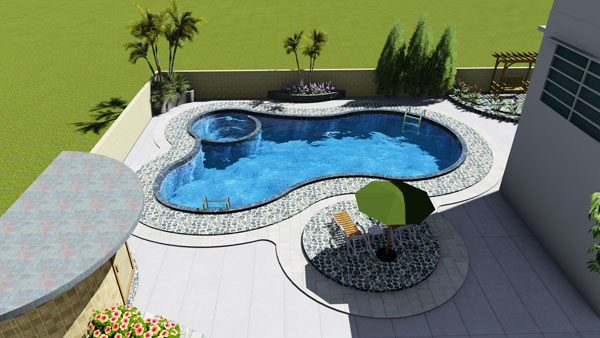 xây hồ bơi kinh doanh tại Kontum 