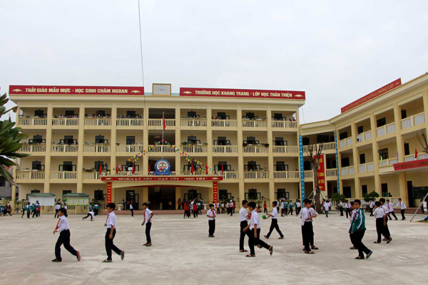 xây dựng trường học an toàn
